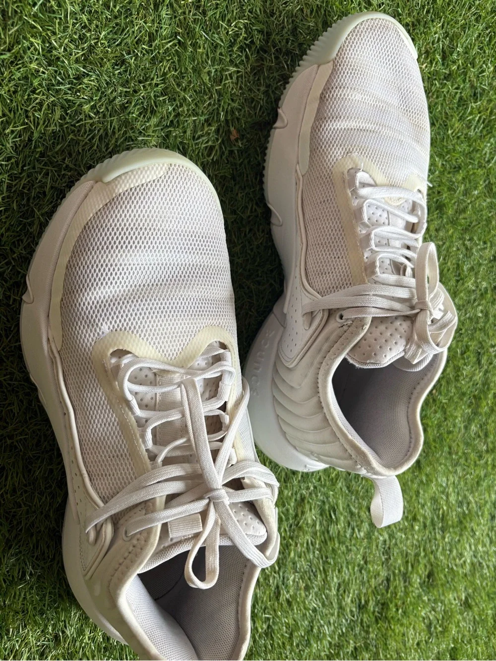Shoe interior with label